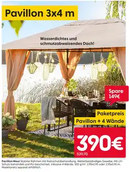 Rusta Pavillon maui Angebot