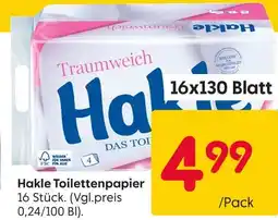 Rusta Hakle toilettenpapier Angebot
