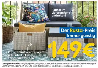Rusta Rusta loungesofa torino Angebot