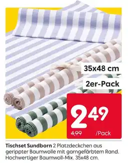 Rusta Tischset sundborn Angebot