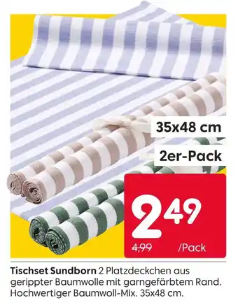 Rusta Tischset sundborn Angebot