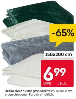 Rusta Decke zickan Angebot