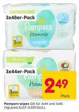 Rusta Pampers harmonie aqua Angebot