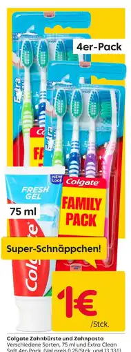 Rusta Colgate zahnbürste und zahnpasta Angebot