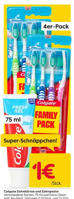 Rusta Colgate zahnbürste und zahnpasta Angebot
