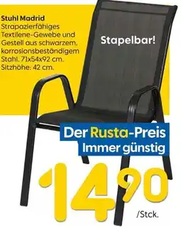 Rusta Stuhl madrid Angebot