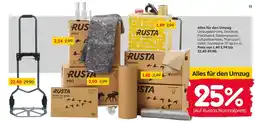 Rusta Alles für den umzug Angebot