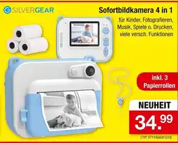 Zimmermann Silvergear sofortbildkamera 4 in 1 Angebot
