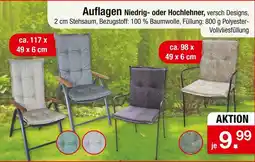 Zimmermann Auflagen niedriglehner Angebot