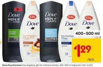 Rusta Dove duschcreme Angebot