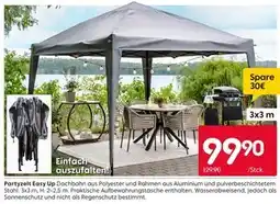 Rusta Partyzelt easy up Angebot