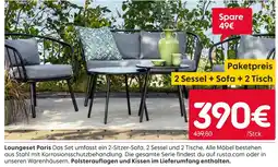Rusta Loungeset paris Angebot