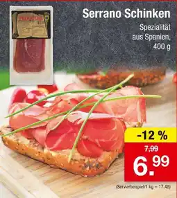 Zimmermann Proquesa serrano schinken Angebot