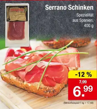 Zimmermann Proquesa serrano schinken Angebot