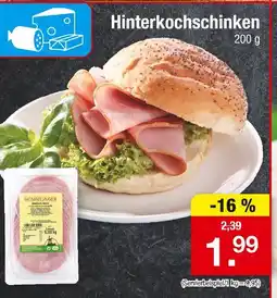 Zimmermann Hümmlinger hinterkochschinken Angebot
