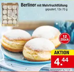 Zimmermann Berliner mit mehrfruchtfüllung Angebot
