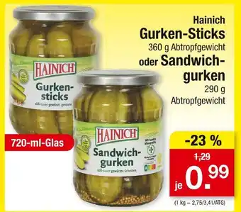Zimmermann Hainich gurken-sticks Angebot