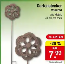 Zimmermann Gartenstecker windrad Angebot