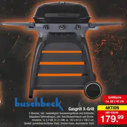 Zimmermann Buschbeck gasgrill x-grill Angebot