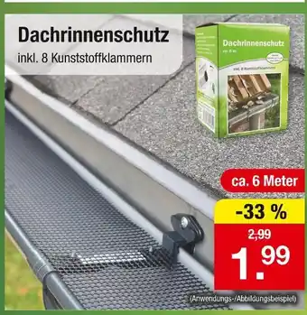 Zimmermann Dachrinnenschutz Angebot