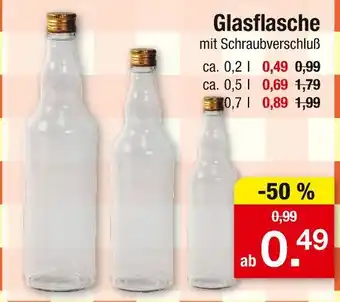 Zimmermann Glasflasche Angebot