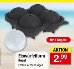 Zimmermann Eiswürfelform kugel Angebot