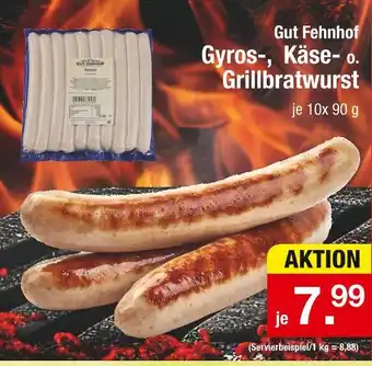 Zimmermann Gut fehnhof gyros-, käse- o. grillbratwurst Angebot