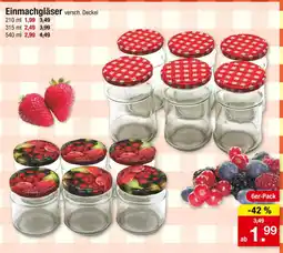 Zimmermann Einmachgläser Angebot