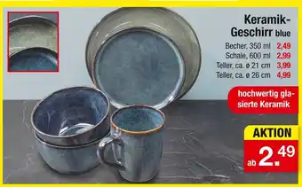 Zimmermann Keramik-geschirr blue Angebot
