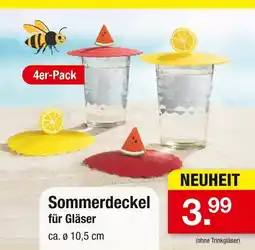 Zimmermann Sommerdeckel für gläser Angebot