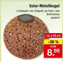 Zimmermann Solar-metallkugel Angebot