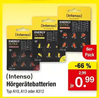 Zimmermann Intenso hörgerätebatterien Angebot