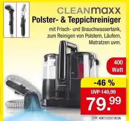 Zimmermann Cleanmaxx polster- & teppichreiniger Angebot