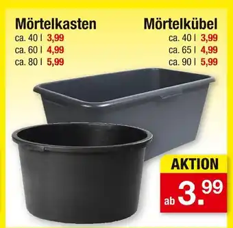 Zimmermann Mörtelkasten oder mörtelkübel Angebot