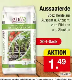 Zimmermann Giro aussaaterde Angebot