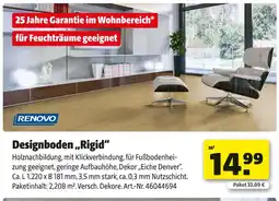 Hagebau Renovo designboden rigid Angebot