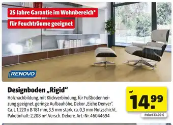 Hagebau Renovo designboden rigid Angebot