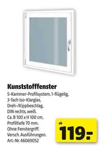 Hagebau Kunststofffenster Angebot