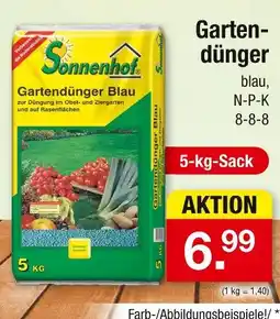 Zimmermann Sonnenhof gartendünger blau Angebot
