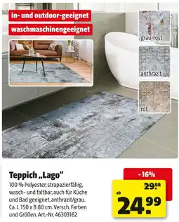 Hagebau Teppich lago Angebot