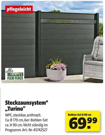 Hagebau Mr. gardener flexi fence steckzaunsystem „turino“ Angebot