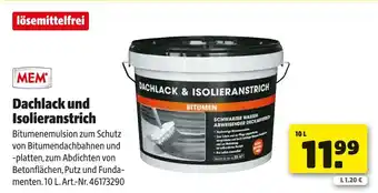 Hagebau Mem dachlack und isolieranstrich Angebot