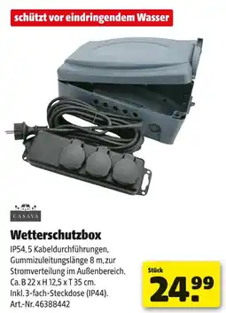Hagebau Casaya wetterschutzbox Angebot