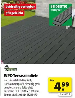 Hagebau Mr. gardener wpc-terrassendiele Angebot