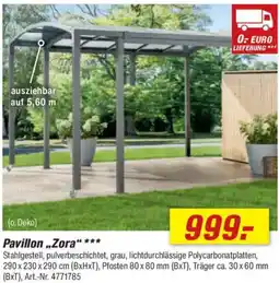 toom Baumarkt Pavillon „Zora“ Angebot