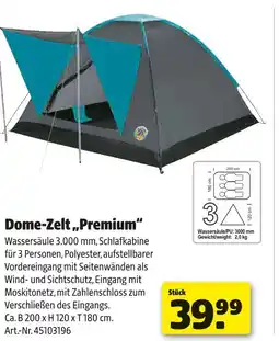 Hagebau Dome-zelt „premium“ Angebot