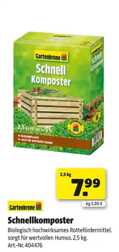 Hagebau Gartenkrone schnellkomposter Angebot