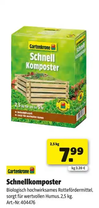Hagebau Gartenkrone schnellkomposter Angebot