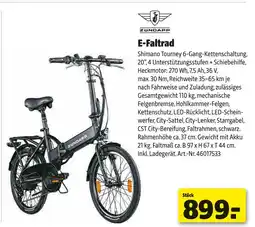 Hagebau Zündapp e-faltrad Angebot