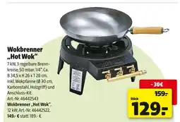 Hagebau Hot wok wokbrenner Angebot